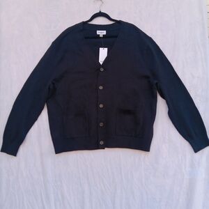 NWT, Goodfellow&Co ,XXL, Black, V neck, Cardigan
